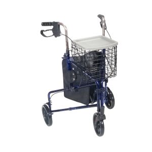 Drive Deluxe 3 Wheel Aluminum Rollator