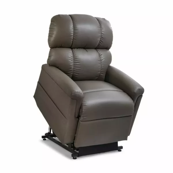 Golden Comforter Lift Chair. Image of the lift chair in the raised position.
