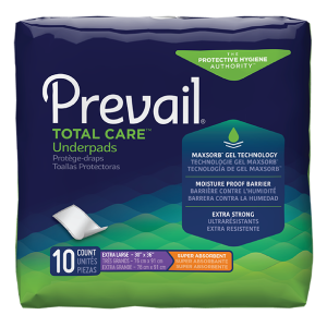 Prevail Underpads 25 Count 23x36