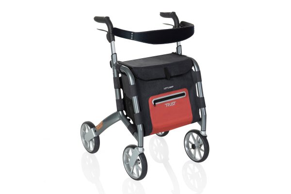 Stander Let's Shop Outdoor Rollator. Image of the rollator.