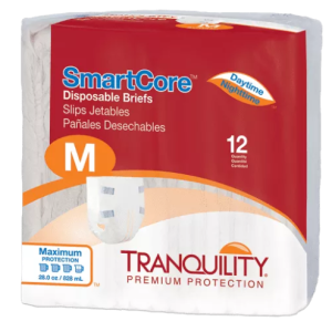 Tranquility SmartCore Disposable Brief Heavy Absorbency