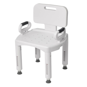 Drive Premium Series Shower Chair with Back and Arms
